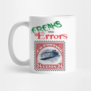 Freaks and Errors Stamps Mug
